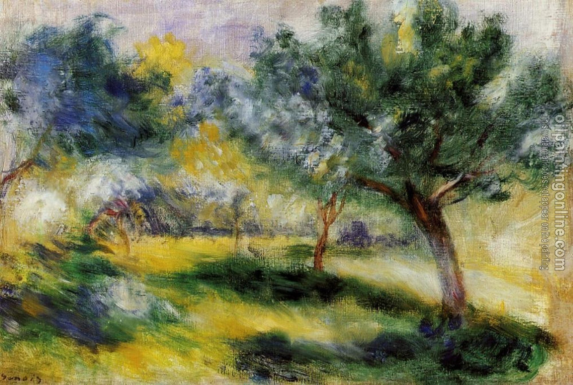 Renoir, Pierre Auguste - Landscape